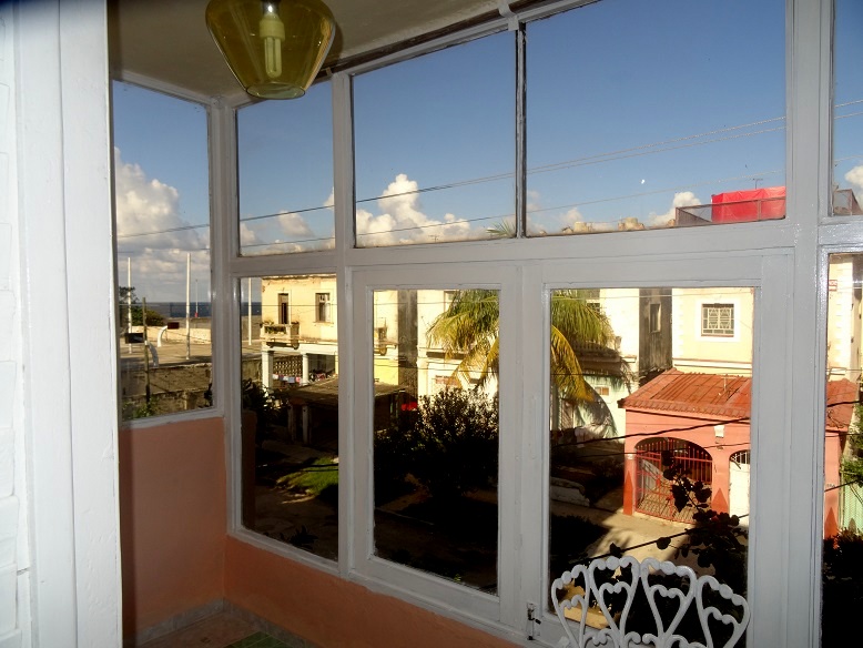 'Vista desde la terraza' Casas particulares are an alternative to hotels in Cuba.